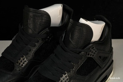 Black 819139-010 Jordan Hair 4 Pony Retro 1128